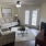 living room with patio doors