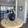 lobby with couches and open spaces and views of the pool