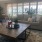 lobby with couches and open spaces and views of the pool